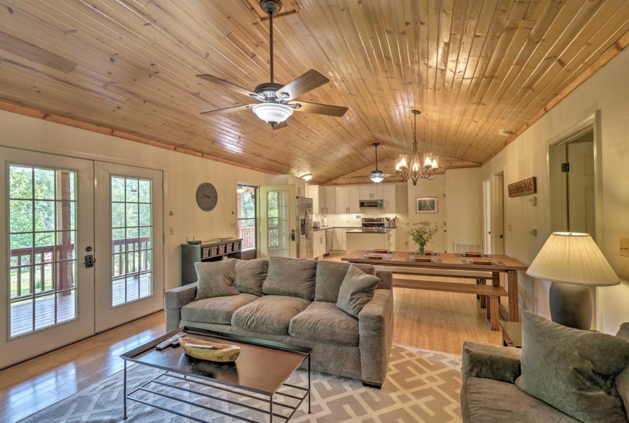 Creekside Hideaway With Fire Pit And Creek Access! Villa Mountain View Eksteriør billede
