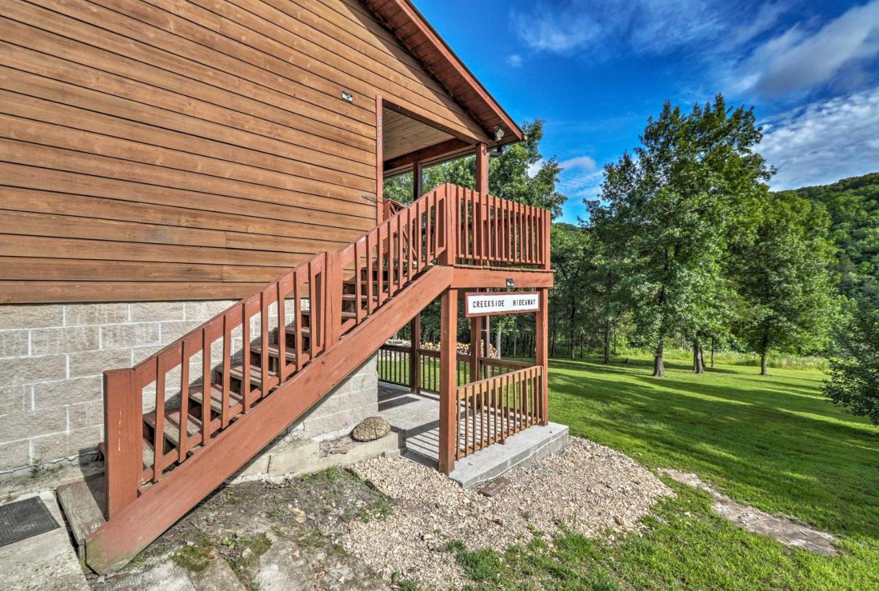Creekside Hideaway With Fire Pit And Creek Access! Villa Mountain View Eksteriør billede
